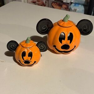 Mickey Mouse Jack O Lantern Votives
